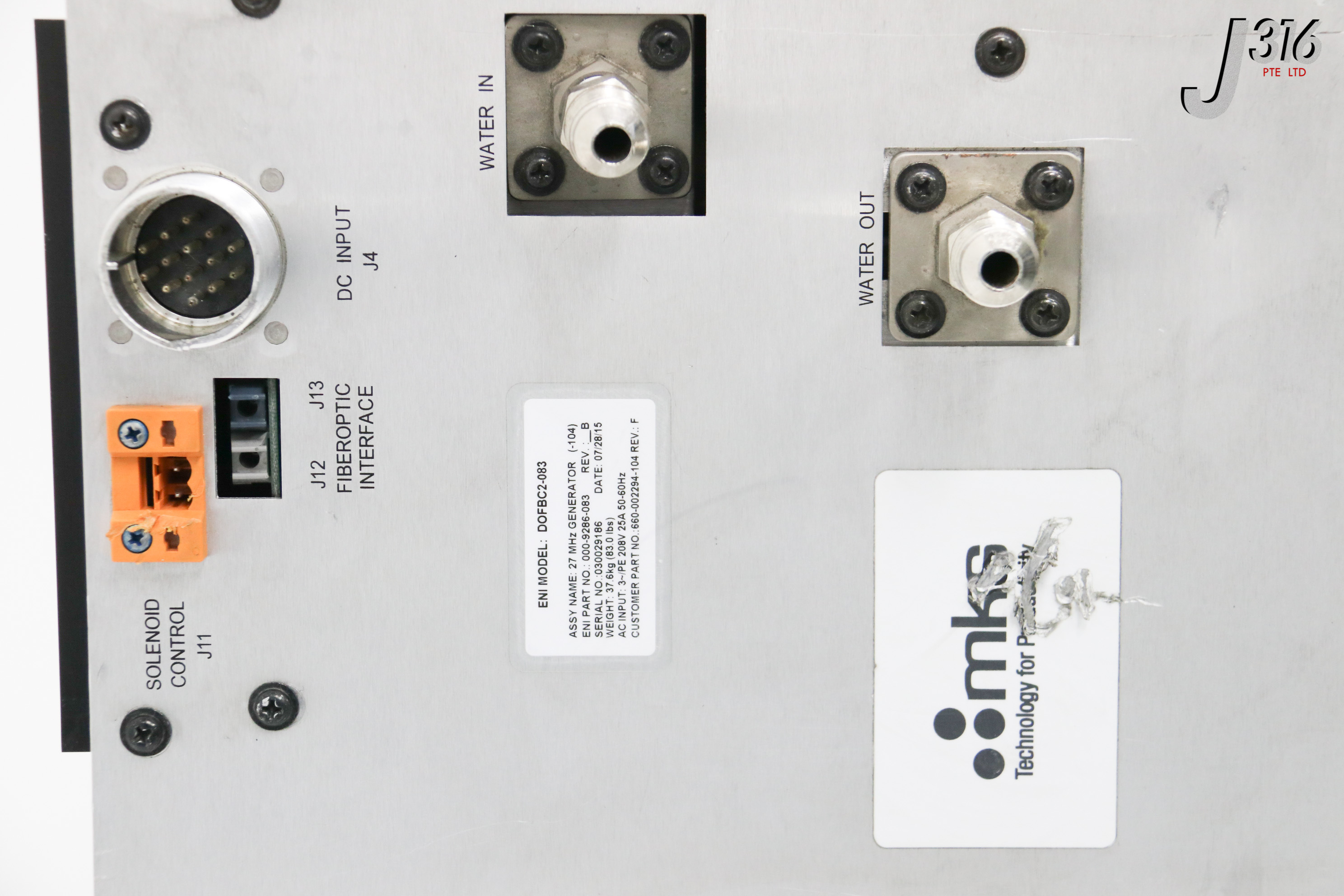 31326 MKS / ENI RF GENERATOR, 27MHZ, 000-9286-083 DOFBC2-083 | eBay